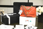 CHL -  19 Handbag 26LO Orange For Women AS1160