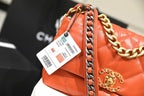CHL -  19 Handbag 26LO Orange For Women AS1160