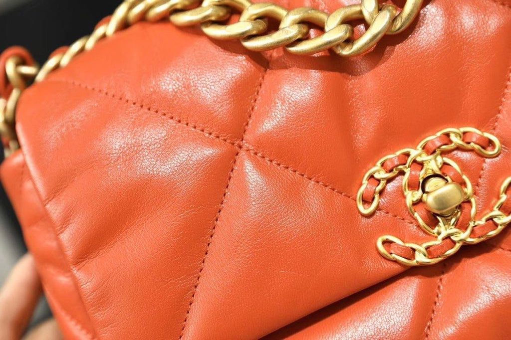 CHL -  19 Handbag 26LO Orange For Women AS1160