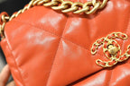 CHL -  19 Handbag 26LO Orange For Women AS1160