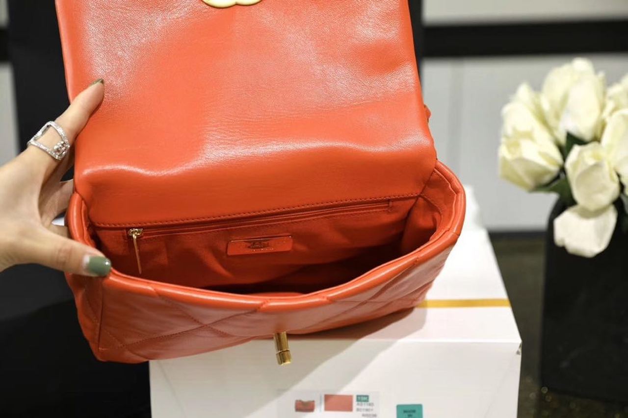 CHL -  19 Handbag 26LO Orange For Women AS1160