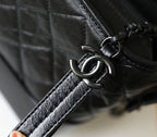 CHL -  Gabrielle Hobo Bag 20LO Aged Calfskin Leather Spring/SuMM - er Act 1 Collection, So Black