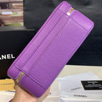 CHL -  Filigree Vanity Case Bag 20LO Gold Toned Hardware Caviar Leather Spring/SuMM - er Act 1 Collection, Purple
