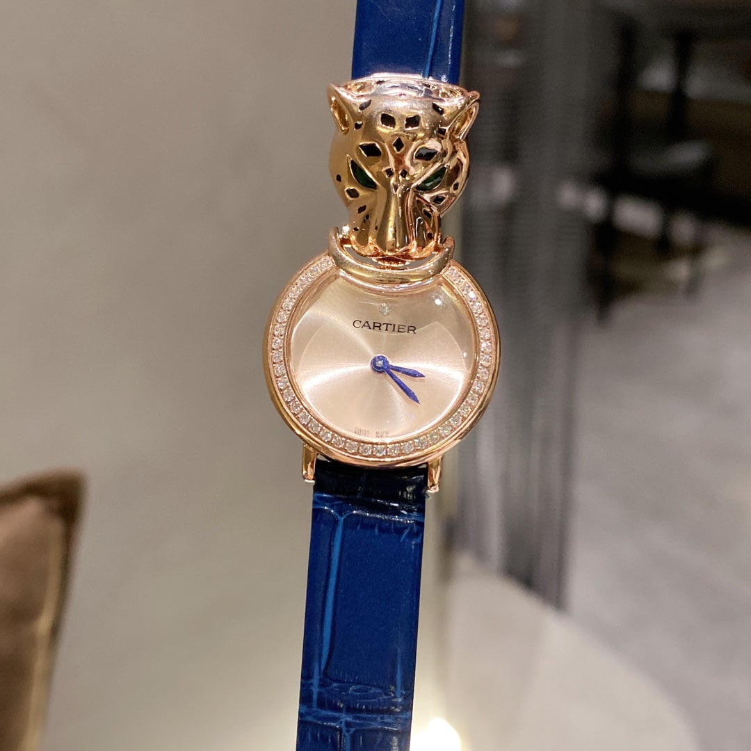 LA PANTHERE 23.6MM QUARTZ SMALL MODEL ROSE GOLD