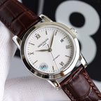 PATEK CALATRAVA 40MM DATE STEEL CASE WHITE DIAL
