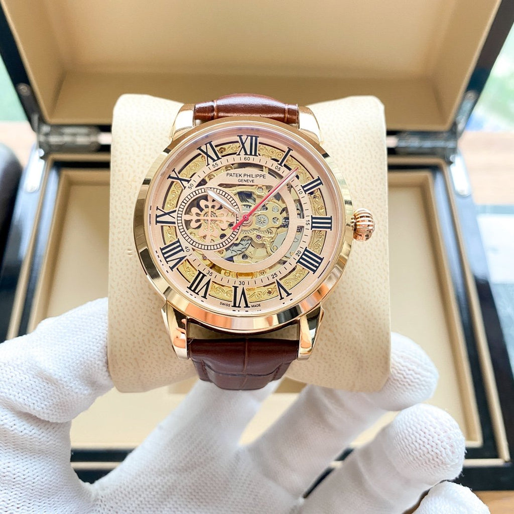PATEK CALATRAVA 41MM SKELETON DIAL
