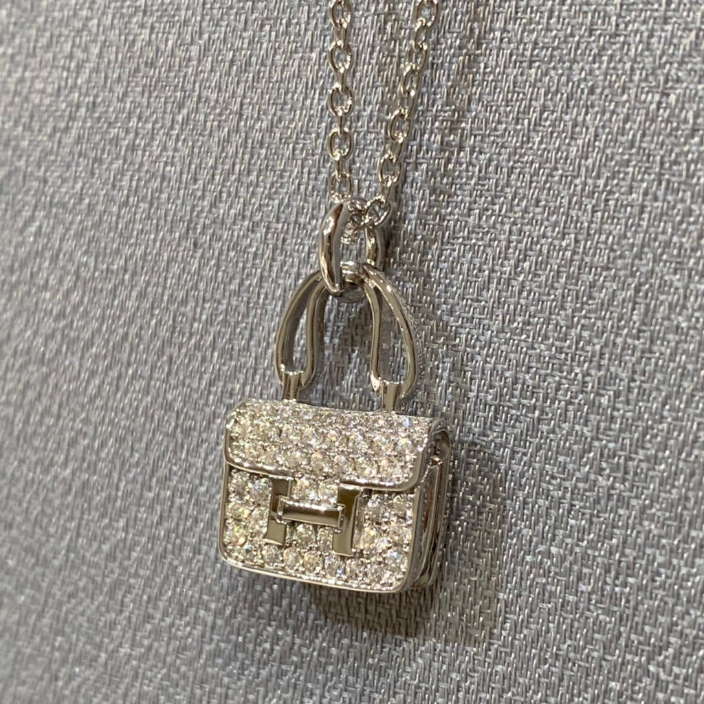 CONSTANCE PEDANT DIAMOND NECKLACE
