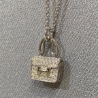 CONSTANCE PEDANT DIAMOND NECKLACE