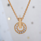 GARI NECKLACE PINK GOLD DIAMOND