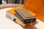 CLEA WALLET 12CM BEIGE MONOGRAM EMPREINTE LEATHER