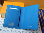 LV Wallet 14cm Blue Monogram Canvas 261846