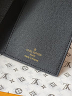 LV Wallet 14cm Black Monogram Canvas 261847