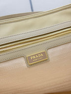 Pra Medium 1BG555 Tote Bag Apricot Nylon 267456