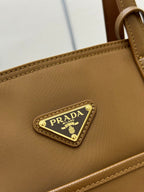 Pra Medium 1BG555 Tote Bag Brown Nylon 267451
