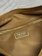 Pra Explorer Bag 32cm Brown Nylon and Calfskin 267412