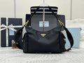 Pra Explorer Bag 32cm Black Nylon and Calfskin 267408