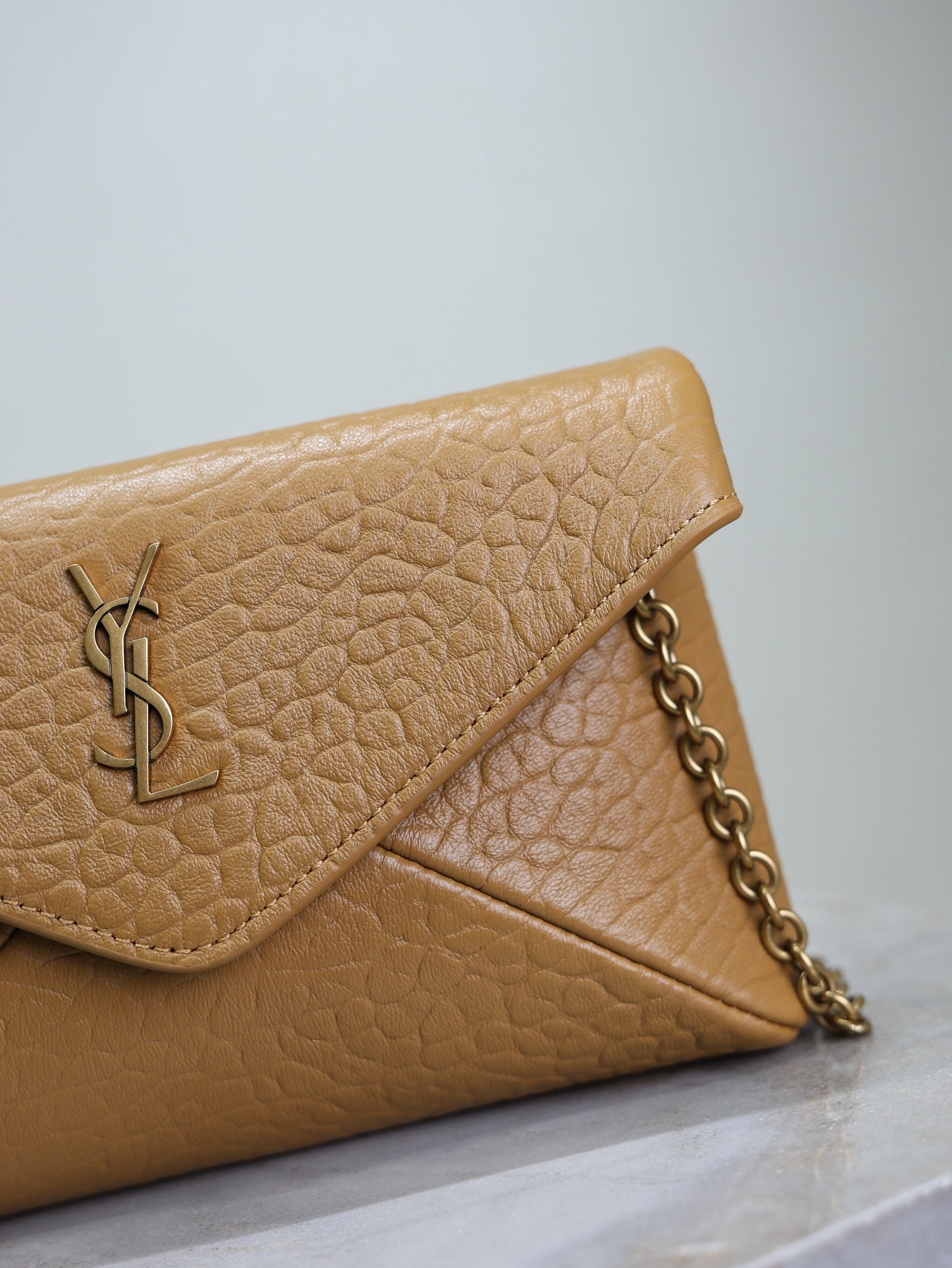 Cassandre Mini Bag 19cm Light Beige Lambskin GHW
