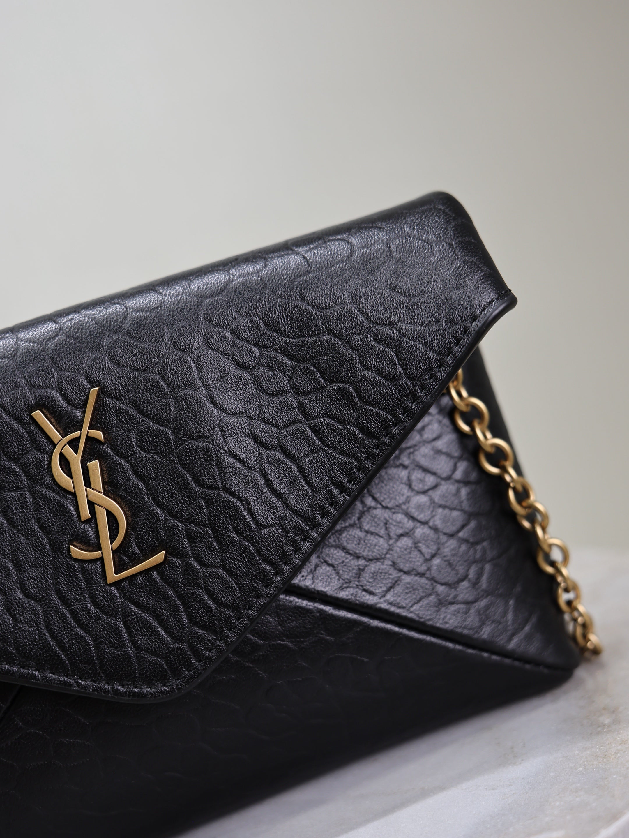 Cassandre Mini Bag 19cm Black Lambskin GHW