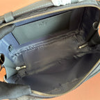 GG Ophidia Small Shoulder Bag 24cm Dark Grey GG Supreme Canvas