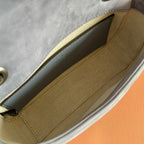 GG Marmont Double-G 22cm Gray Suede