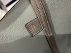 Chloe Spin Tote Bag Large 35cm Grey Calfskin 272279