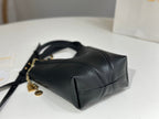 Chloe Spin Tote Bag Small 18cm Black Calfskin 272275