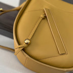 Loewe Hammock 21 Handbag in Yellow Calfskin 274140