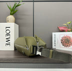 Loewe Classic 32cm Waist Bag Green Calfskin Leather 274660