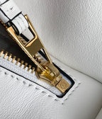 LOE Puzzle Hobo 29cm in Classic White Calfskin 274282