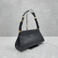 Prada Fall/Winter Runway Handbag 32 Black in Cowhide