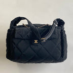 CC Bowling Large 46 Black in Velvet Nylon Bag