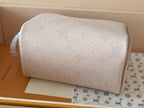 LV Dopp Kit Toilet Pouch Apricot Monogram Canvas 274855