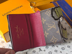 LV Pawket Wallet Brown Calfskin 275006
