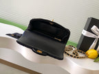 Chanel 25K Series Velvet Bow CF Handle Bag 20 Black 275900