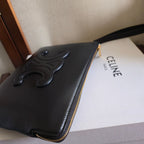 Celine Hot-Selling Black Clutch Bag in Cowhide 276332