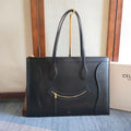 Celine 26 New Smiley Face Black Bag in Cowhide 276207