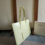 Celine 26 New Smiley Face Citrus Bag in Cowhide 276205