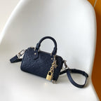 LV M26510 Nano Speedy Bag 10 Pearl Blue Monogram in Leather 278115