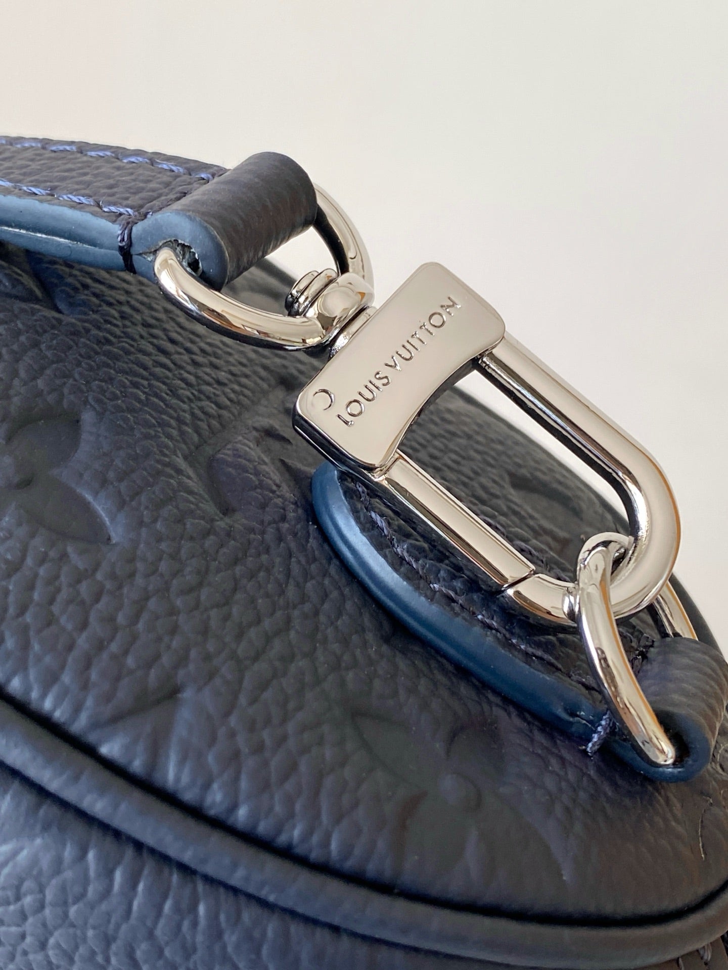 LV M26510 Nano Speedy Bag 10 Pearl Blue Monogram in Leather 278115