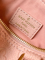 LV M27107 Nano Speedy Bag 10 Pearl Pink Monogram in Leather 278113