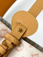 LV M28355 All-In BB Handbag 18 Light Yellow Monogram and Damier Pattern 278104