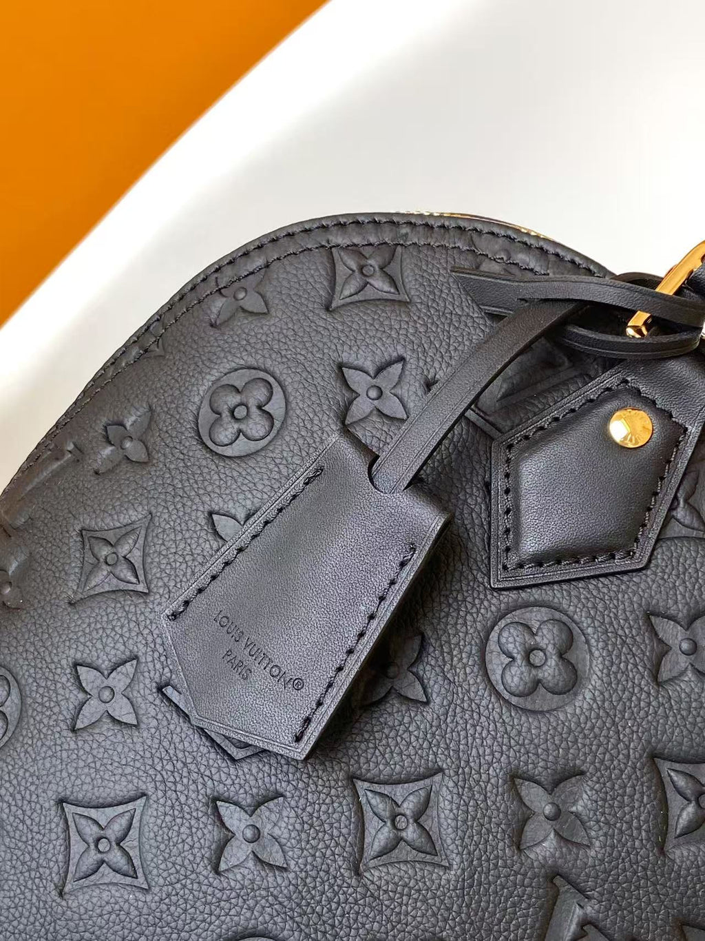 LV Alma PM Bag 30 Black in Monogram Empreinte Leather 278081
