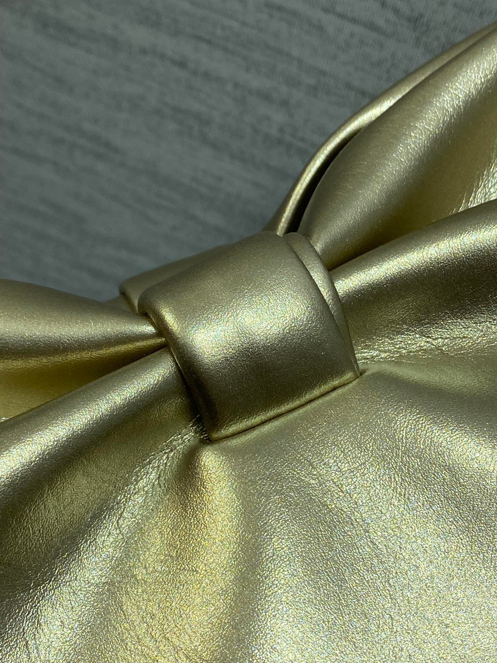 Dior 26 Bow Chain Bag in Gold Lambskin