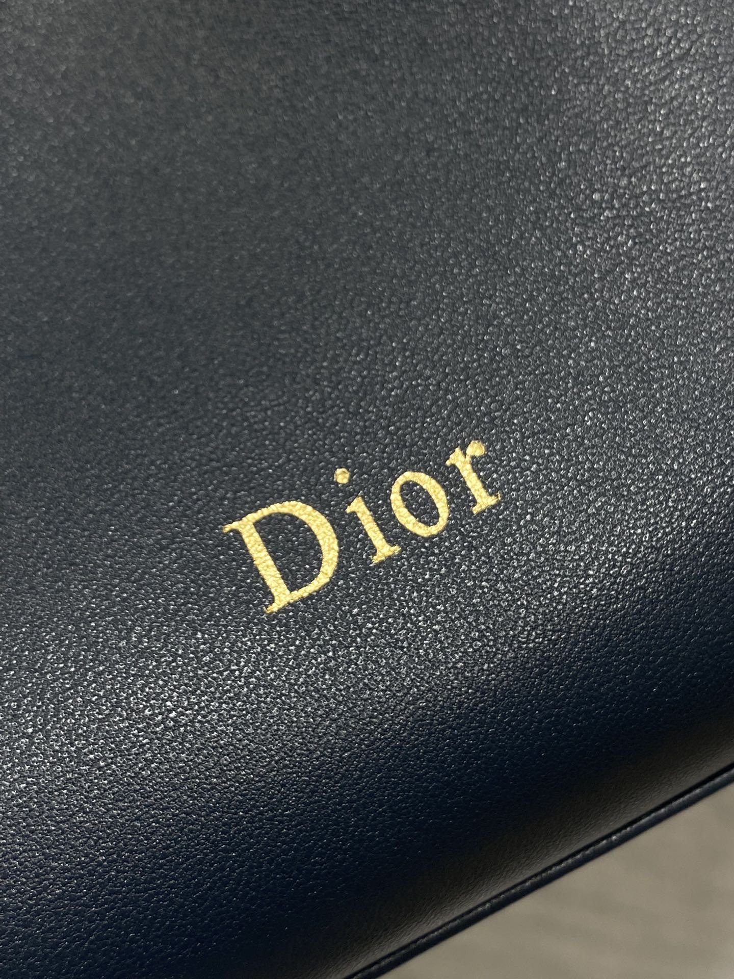 Dior 26 Bow Chain Bag in Navy Blue Lambskin