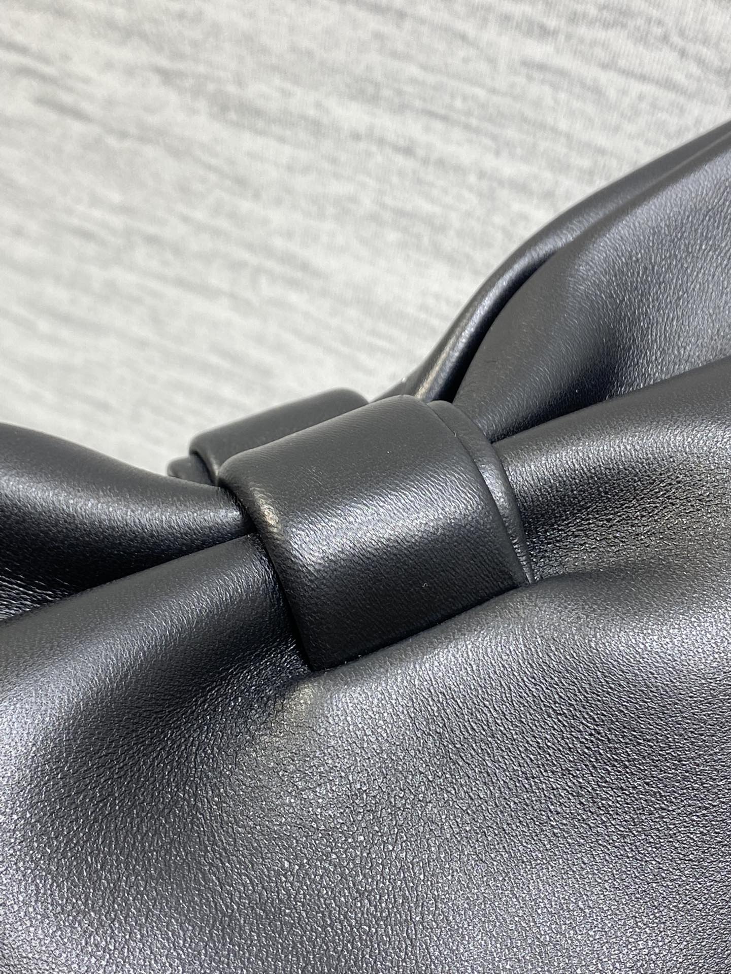 Dior 26 Bow Chain Bag in Black Lambskin