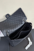 Chanel Carry-on bag 45cm Black in Cowhide