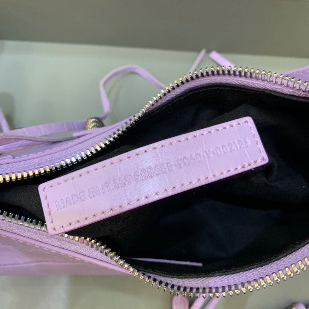 BLN-Ciaga Le Cagole XS Shoulder Bag In Light Purple, For Women,  Bags 10.2in/26LO 67130923EBY5306