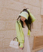CHL -  Coco Handle Quilted Lizard Handle Bag 24LO Caviar Leather Gold Hardware Spring/SuMM - er Act 1 Collection, White