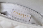 CHL -  Coco With Top Handle Bag Gold Toned Hardware White For Women 9.4in/24LO