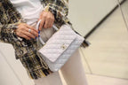 CHL -  Coco With Top Handle Bag Gold Toned Hardware White For Women 9.4in/24LO